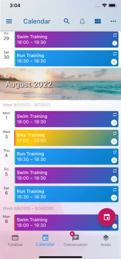 Klubraum Calendar