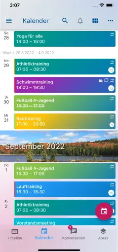 Klubraum Calendar