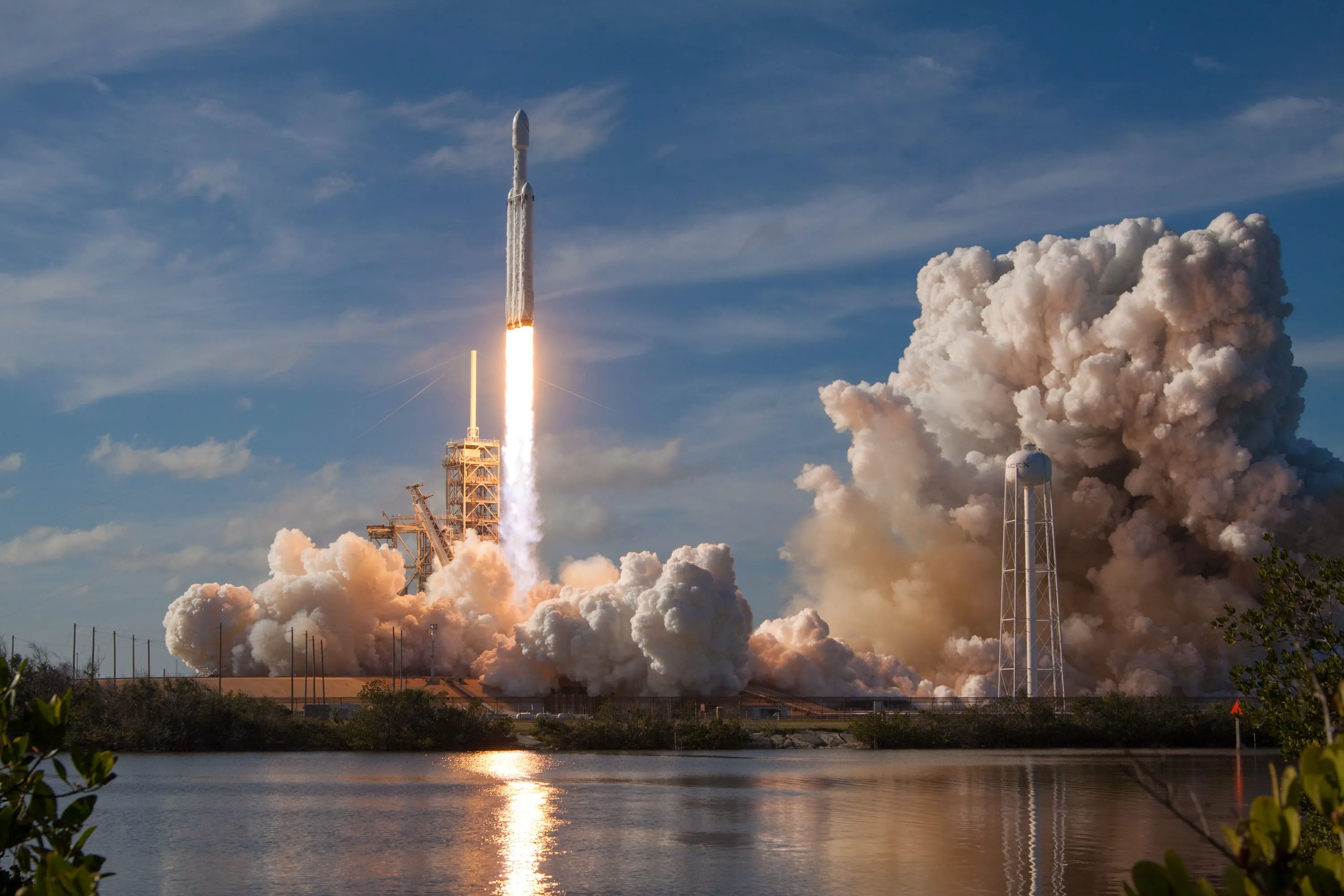 Rocket representing growth and momentum