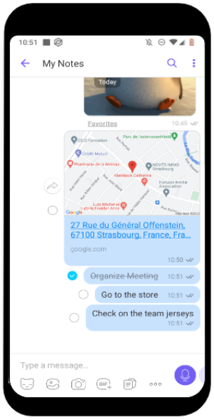 Viber App Screenshot