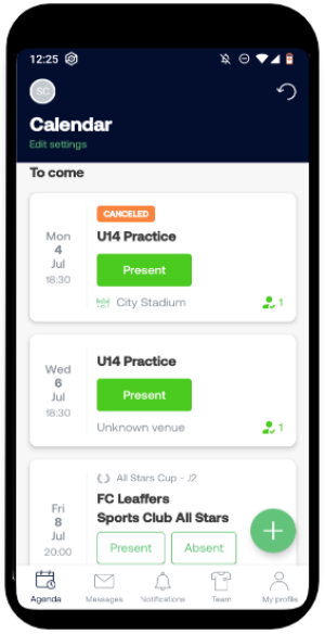 SportEasy Screenshot