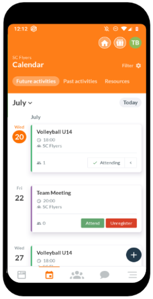 SportMember Screenshot