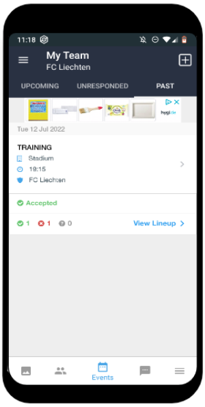 Teamer Screenshot
