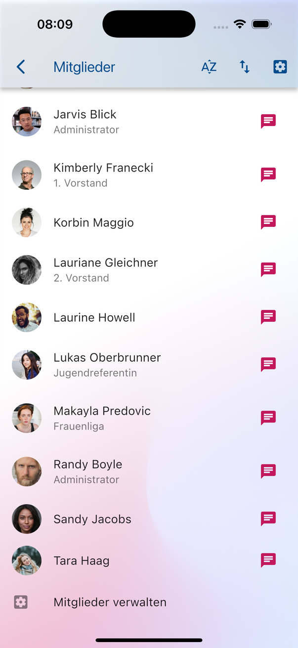 Chat Mockup
