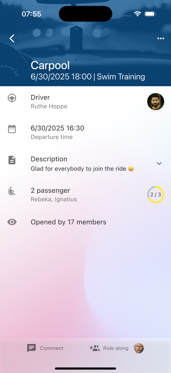 Carpool Mockup