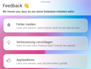 Feedback