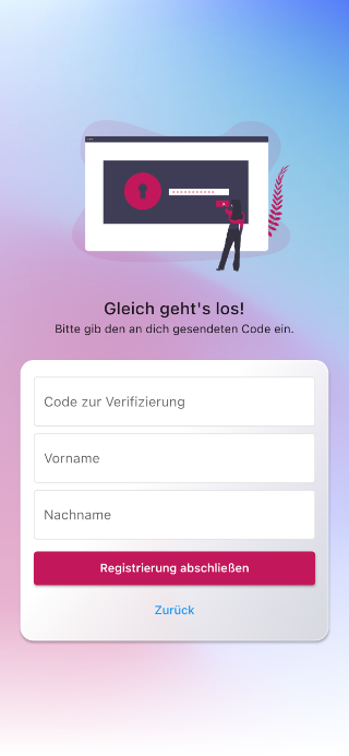 Neuer Klubraum E-Mail-Verification