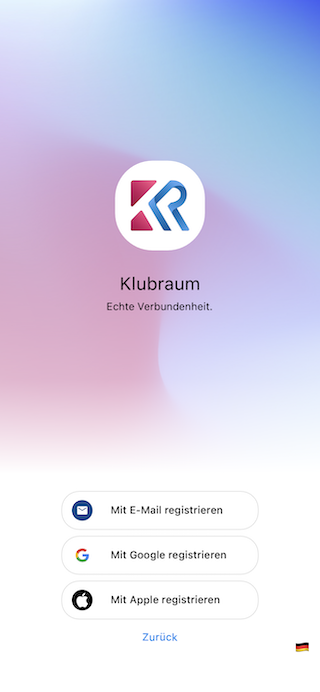 Neuer Klubraum Start