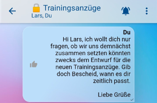 Private Konversation