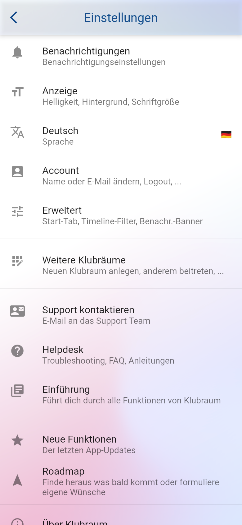 Einstellungen