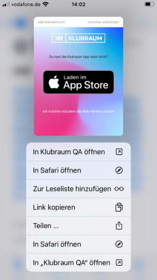Troubleshooting Einladungslink öffnet nicht