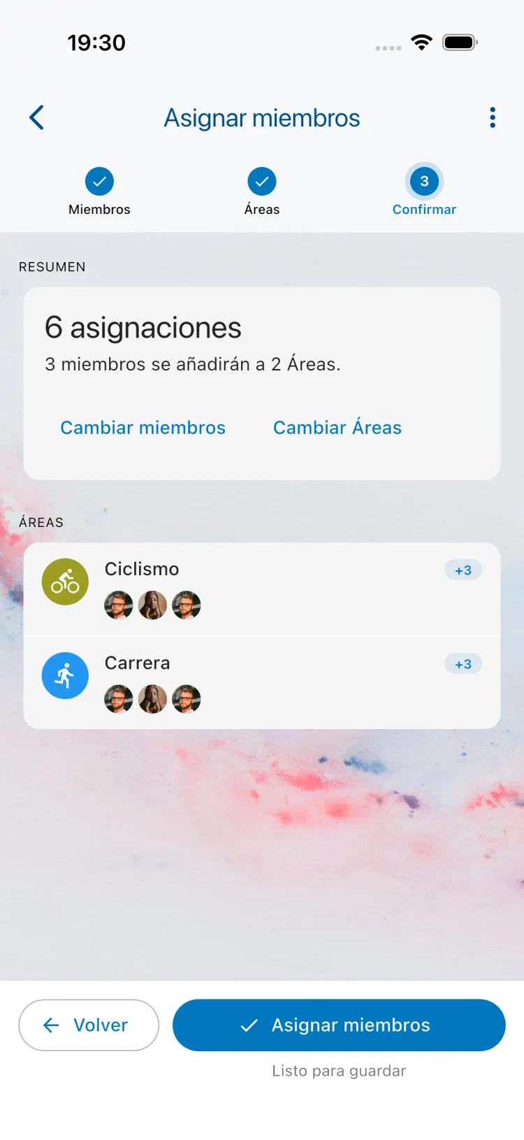 Paso 3: confirmar